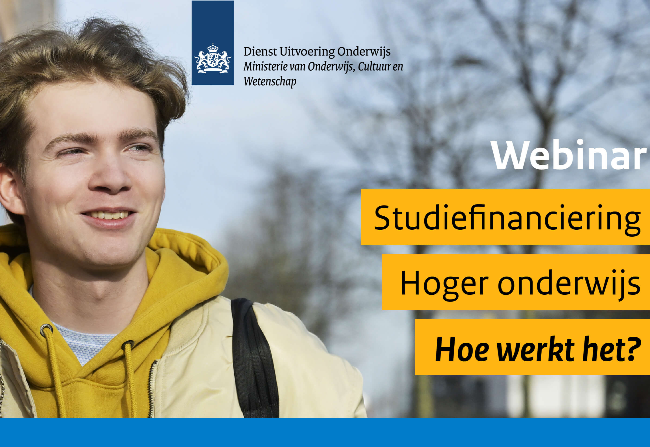 DUO Webinar studiefinanciering Hoger onderwijs DUO Webinar studiefinanciering Hoger onderwijs